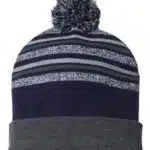 USA-Made Striped Beanie