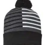 USA-Made Half Color Beanie