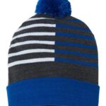USA-Made Half Color Beanie