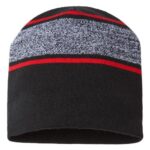 USA-Made Variegated Striped Beanie