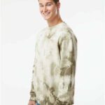 Unisex Midweight Tie-Dyed Crewneck Sweatshirt