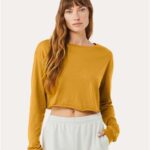 Women's FWD Fashion Crop Long Sleeve Tee