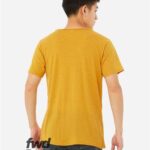Unisex FWD Fashion Triblend Raw Neck Tee