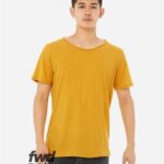 Unisex FWD Fashion Triblend Raw Neck Tee