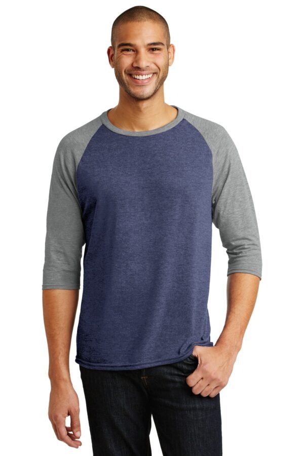 DISCONTINUED  Anvil ®  Tri-Blend 3/4-Sleeve Raglan Tee. AN6755