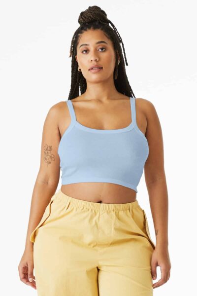 BELLA+CANVAS ®  Women's Micro Rib Spaghetti Strap Tank BC1012