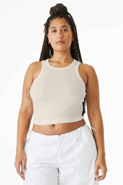 BELLA+CANVAS ®  Women's Micro Rib Racer Tank BC1019