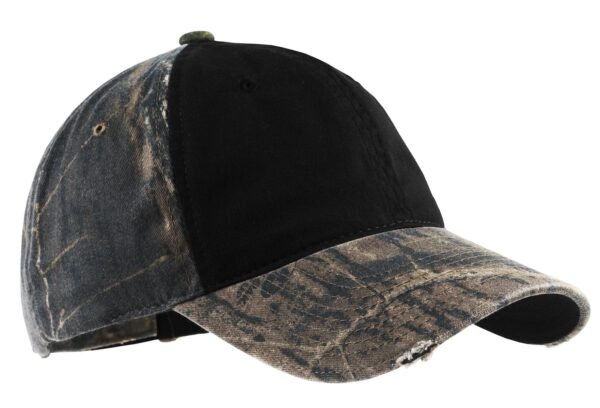 DISCONTINUED  Port Authority ®  Camo Cap with Contrast Front Panel. C807