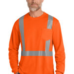 CornerStone ® ANSI 107 Class 2 Mesh Long Sleeve Tee. CS201