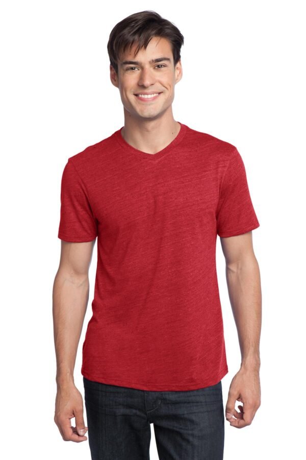 DISCONTINUED  District ®  - Young Mens Textured Notch Crew Tee. DT172