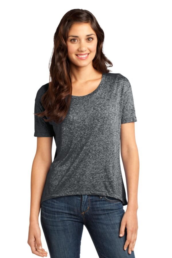 DISCONTINUED  District ®  - Juniors Microburn ®  Hi/Lo Tee. DT260