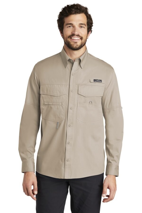 DISCONTINUED  Eddie Bauer ®  - Long Sleeve Fishing Shirt. EB606