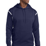 Sport-Tek ® Tech Fleece Colorblock Hooded Sweatshirt. F246
