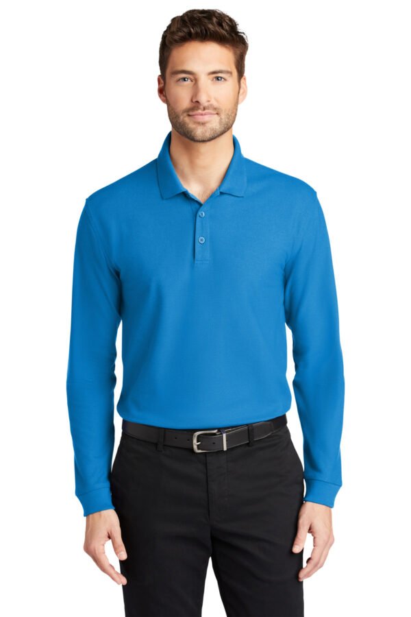 Port Authority ®  Long Sleeve Core Classic Pique Polo. K100LS