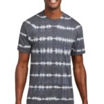Port & Co  Allover Stripe Tie-Dye Tee PC142