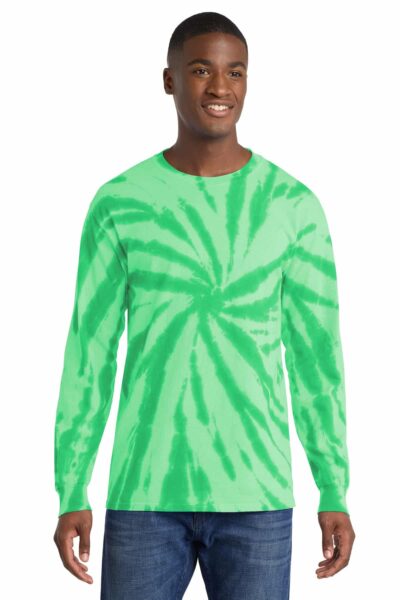 Port & Co   Tie-Dye Long Sleeve Tee.  PC147LS
