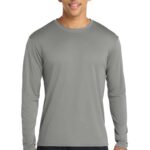 Port & Co  Long Sleeve Performance Tee. PC380LS