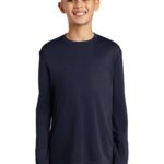 Port & Co  Youth Long Sleeve Performance Tee PC380YLS