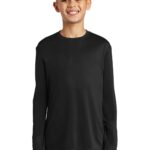 Port & Co  Youth Long Sleeve Performance Tee PC380YLS