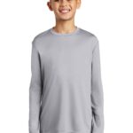 Port & Co  Youth Long Sleeve Performance Tee PC380YLS