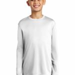 Port & Co  Youth Long Sleeve Performance Tee PC380YLS