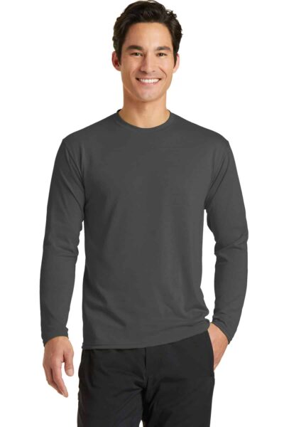 Port & Co   Long Sleeve Performance Blend Tee. PC381LS