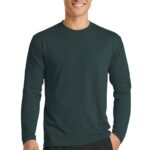 Port & Co  Long Sleeve Performance Blend Tee. PC381LS
