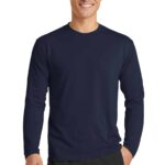 Port & Co  Long Sleeve Performance Blend Tee. PC381LS