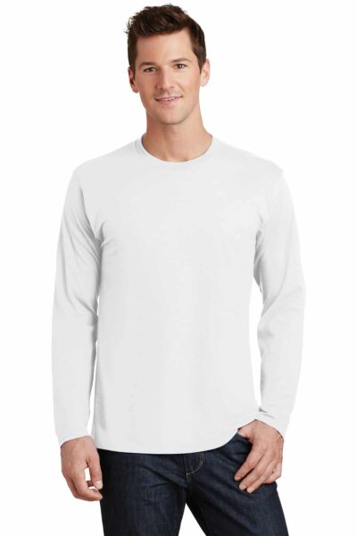Port & Co   Long Sleeve Fan Favorite Tee. PC450LS