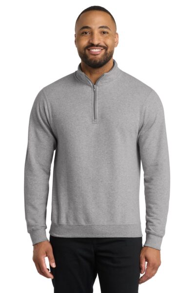 Port & Co   Core Fleece 1/4-Zip Pullover Sweatshirt PC78Q
