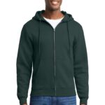 Port & Co  Core Fleece Full-Zip Hooded Sweatshirt. PC78ZH