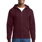 Port & Co  Core Fleece Full-Zip Hooded Sweatshirt. PC78ZH