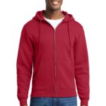 Port & Co  Core Fleece Full-Zip Hooded Sweatshirt. PC78ZH