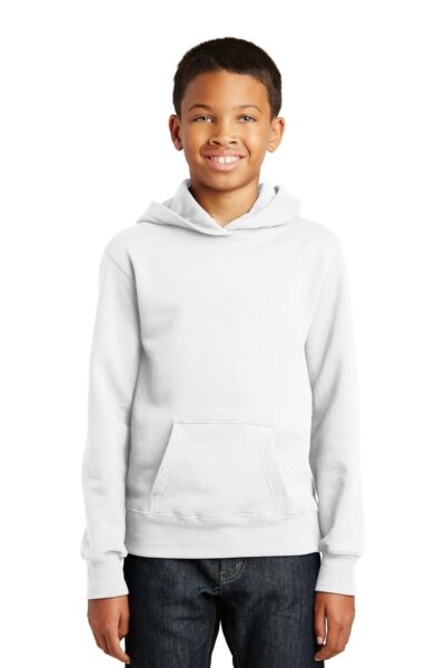 Port & Co   Youth Fan Favorite Fleece Pullover Hooded Sweatshirt. PC850YH