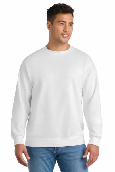 Port & Co   Essential Fleece Crewneck Sweatshirt.  PC90