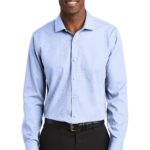 Red House ® Slim Fit Nailhead Non-Iron Shirt. RH390