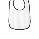 Rabbit Skins  Infant Contrast Trim Terry Bib. RS1003
