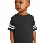 Rabbit Skins  Toddler Football Fine Jersey Tee. RS3037