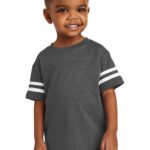 Rabbit Skins  Toddler Football Fine Jersey Tee. RS3037