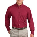 Port Authority ® Long Sleeve Twill Shirt. S600T