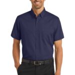 Port Authority ® Short Sleeve SuperPro  Twill Shirt. S664