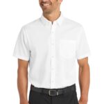 Port Authority ® Short Sleeve SuperPro  Twill Shirt. S664