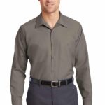 Red Kap ® Long Size, Long Sleeve Industrial Work Shirt. SP14LONG