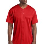 Sport-Tek ® PosiCharge ® Tough Mesh Full-Button Jersey. ST220