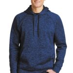Sport-Tek ® PosiCharge ® Electric Heather Fleece Hooded Pullover. ST225