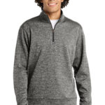 Sport-Tek ® PosiCharge ® Electric Heather Fleece 1/4-Zip Pullover. ST226