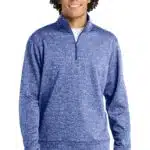 Sport-Tek ® PosiCharge ® Electric Heather Fleece 1/4-Zip Pullover. ST226