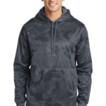 Sport-Tek ® Sport-Wick ® CamoHex Fleece Hooded Pullover. ST240