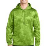 Sport-Tek ® Sport-Wick ® CamoHex Fleece Hooded Pullover. ST240