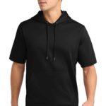 Sport-Tek ® Sport-Wick ® Fleece Short Sleeve Hooded Pullover. ST251